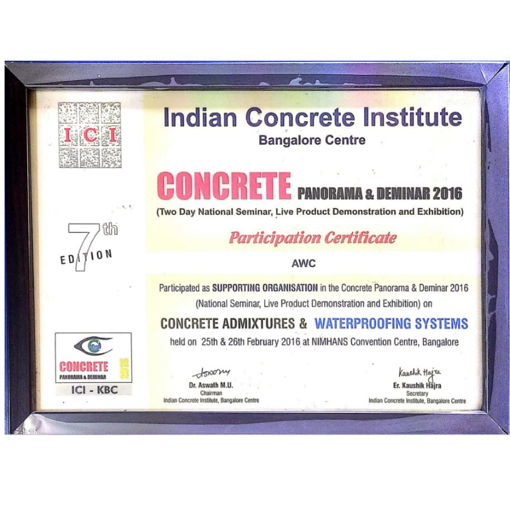 concrete panorama and deminar - sanjana enterprises